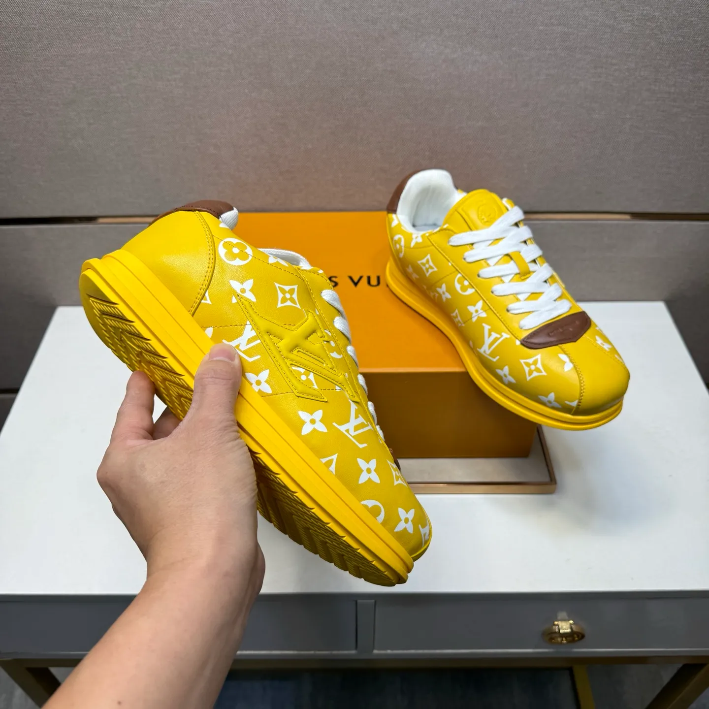 Men's men's shoes 💰pp560 [LV～] Men's casual shoes 2025z cabinet sales simultaneously 🔶Size: 38-44 #️⃣ 🔷5 colors🔜The upper is made of multi-material splicing➕Mesh lining, comfortable and breathable, sole: original comfortable and wear-resistant outsole, ⚠️real thing📱photographed🎬real thing is better📢📢📢